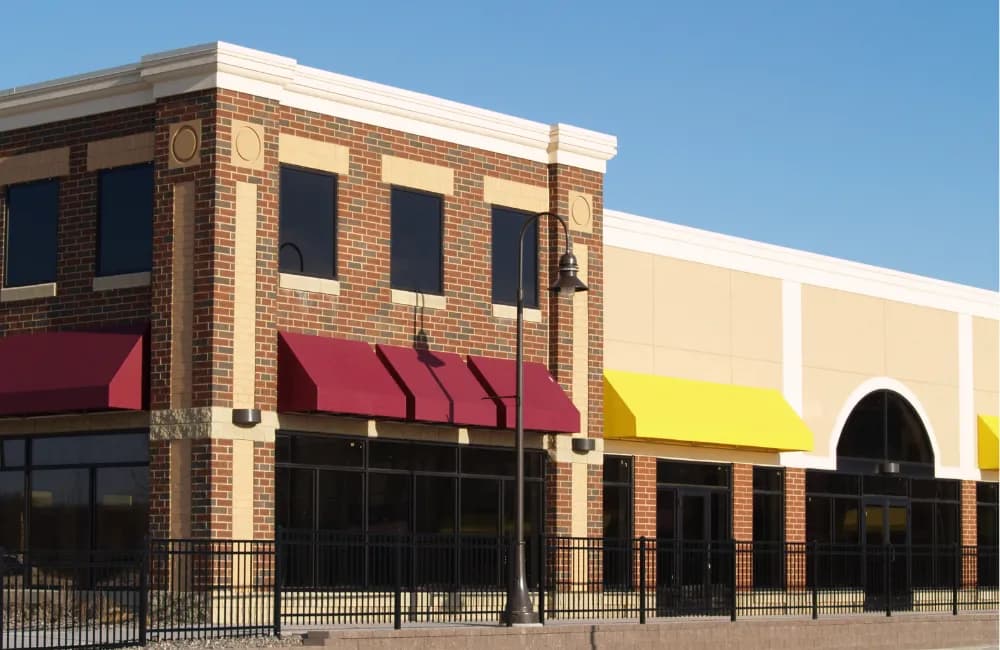 A retail build-out project